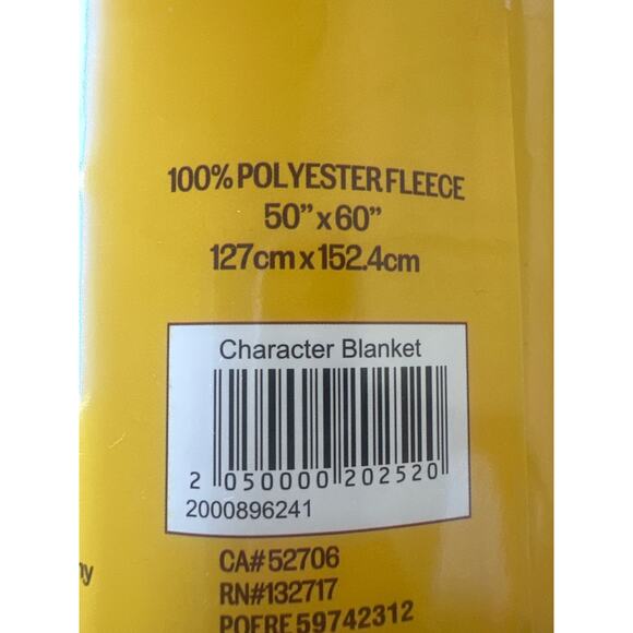 M&M’s blanket 100% Polyester fleece 50”x60” New gift if all ages - Picture 2 of 3